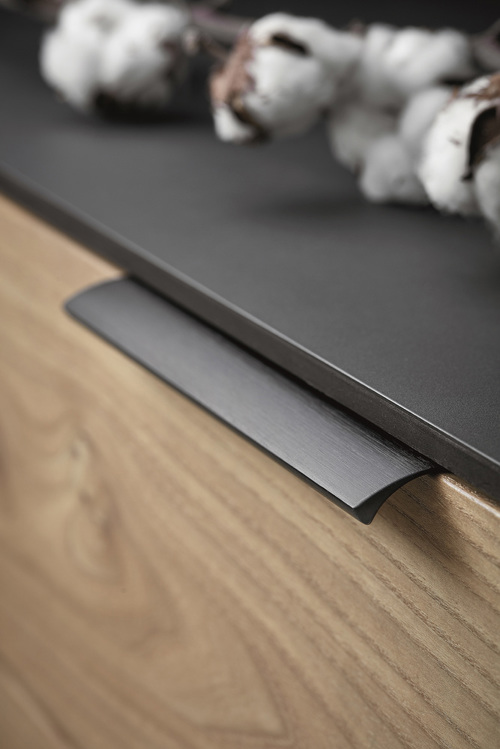Furnipart - Edge Straight - greb i aluminium